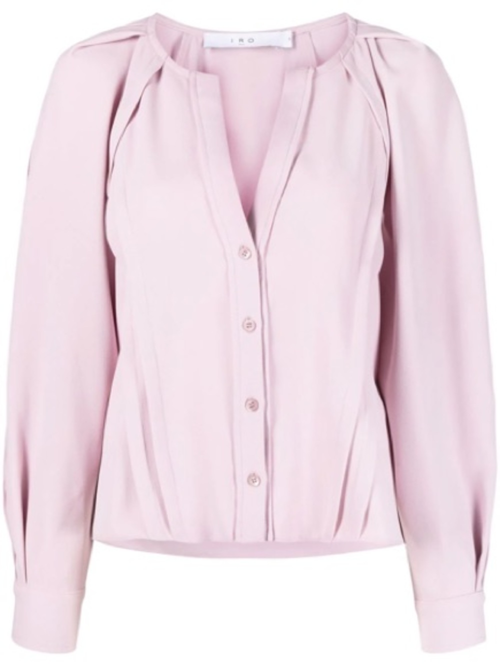 IRO Natoma long sleeved top in lavender 38 small